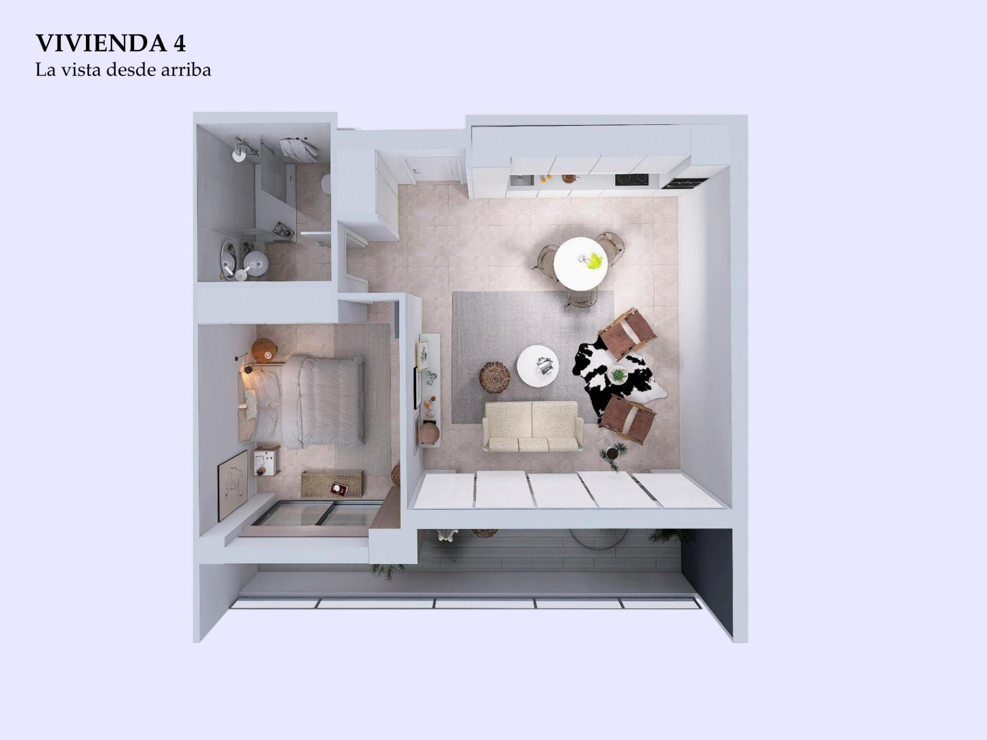 Appartamento a Torrevieja, Alicante, Spagna 1 camera da letto, 64 mq. N° 94876