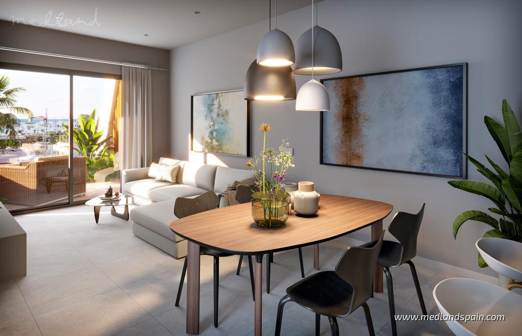 Appartamento a Finestrat, Alicante, Spagna 3 camere da letto, 103 mq. N° 108607