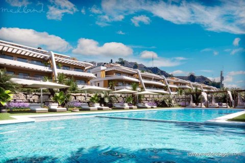 Huoneisto Finestrat, Alicante, Espanja 2 makuuhuonetta, 80 m2 No. 108606