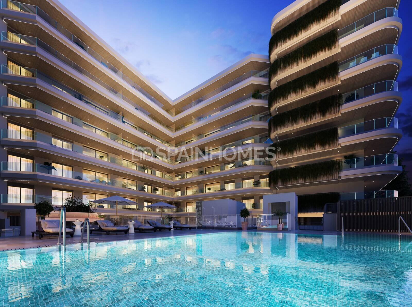 Квартира в Фуэнхирола, Малага, Испания 2 спальни, 71м2 №48342
