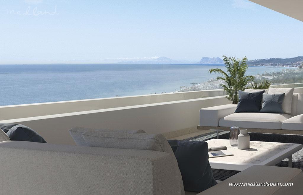 Appartamento a Estepona, Malaga, Spagna 2 camere da letto, 146 mq. N° 108732