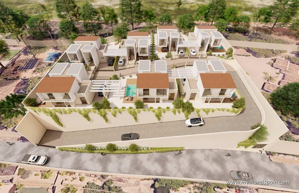 Villa i La Nucia, Alicante, Spanien 3 sovrum, 125 kvm. Nr. 108737