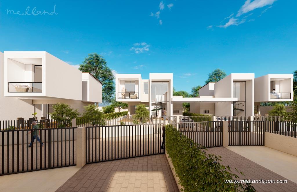 Villa i La Nucia, Alicante, Spanien 3 sovrum, 125 kvm. Nr. 108737