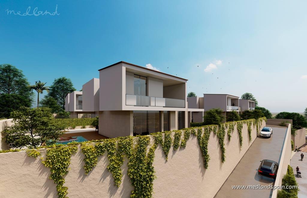 Villa i La Nucia, Alicante, Spanien 3 sovrum, 125 kvm. Nr. 108737