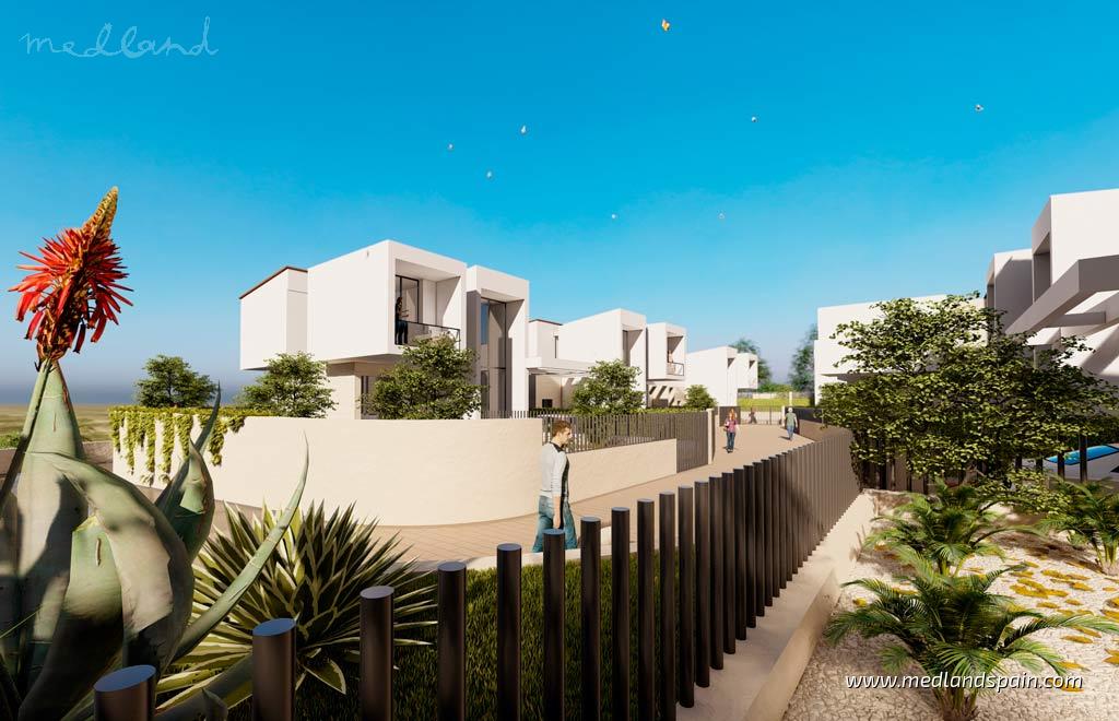 Villa i La Nucia, Alicante, Spanien 3 sovrum, 125 kvm. Nr. 108737