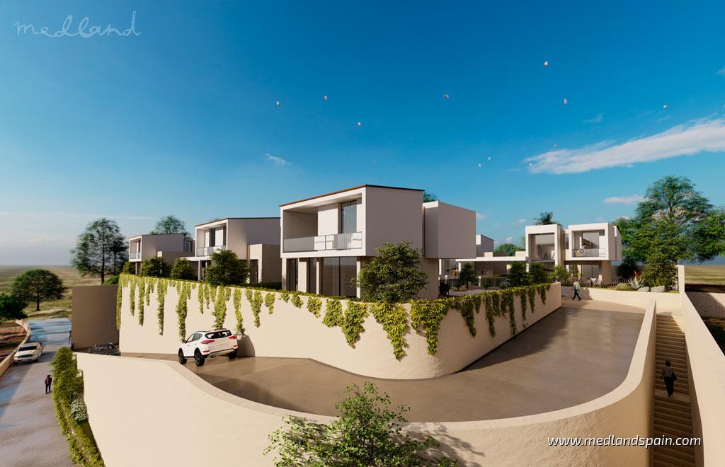 Villa i La Nucia, Alicante, Spanien 3 sovrum, 125 kvm. Nr. 108737