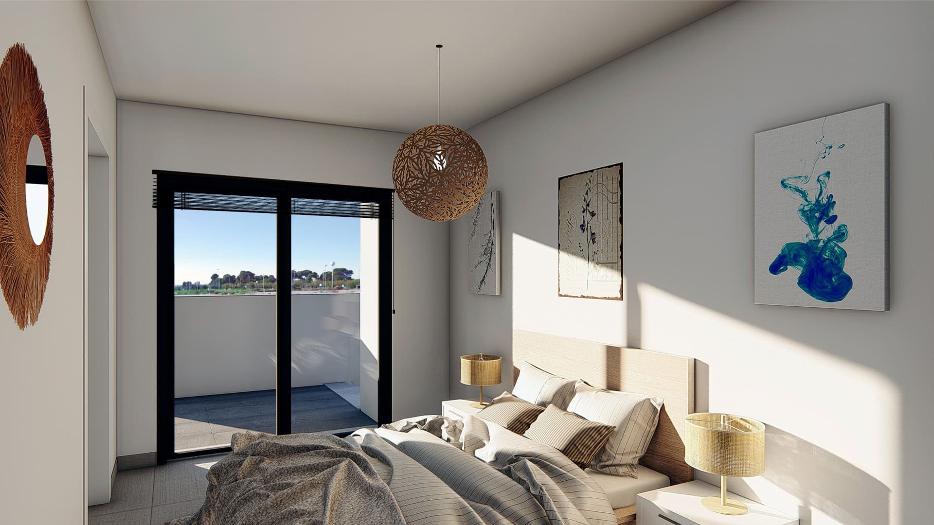 Villa in La Pinada Nature Resort, San Pedro del Pinatar, Murcia, Spanien 3 Schlafzimmer, 124.15 m2 Nr. 91312