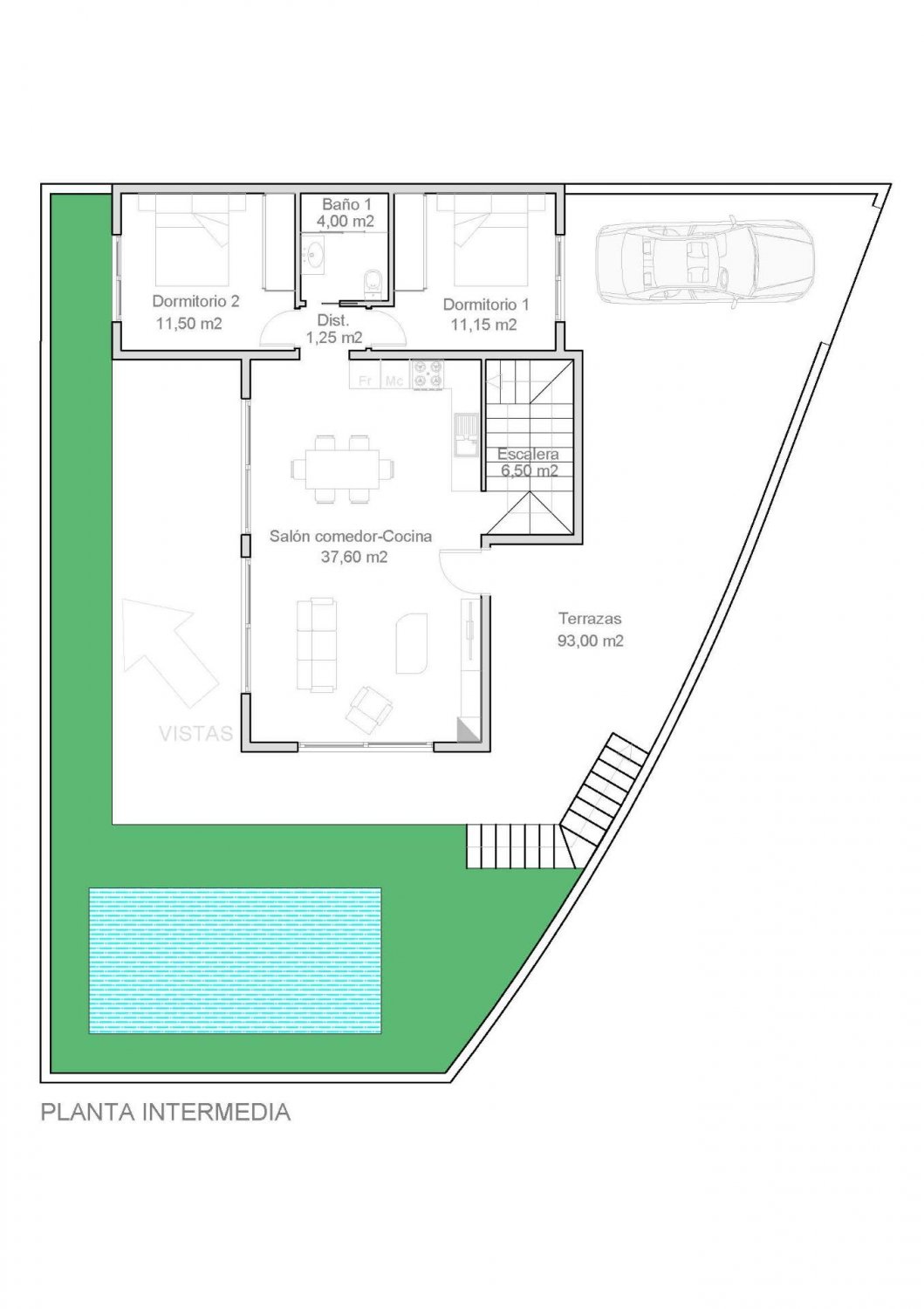 Villa i Ciudad Quesada, Alicante, Spanien 3 sovrum, 433 kvm. Nr. 112607