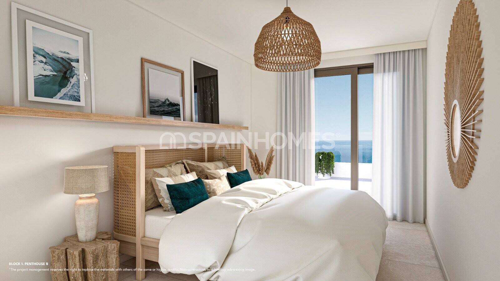 Penthäuser in Fuengirola, Malaga, Spanien 3 Schlafzimmer, 107 m2 Nr. 60497
