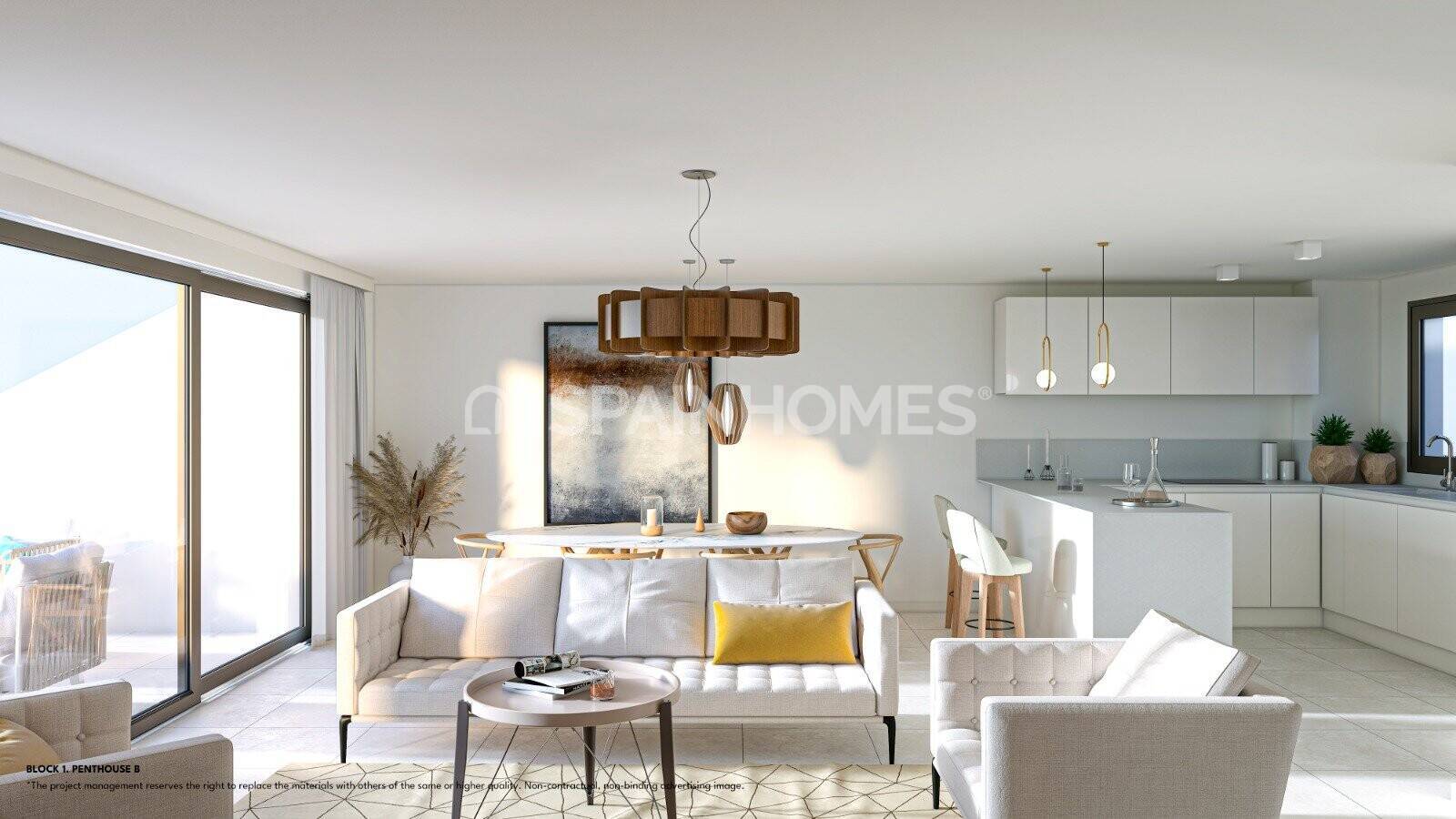 Penthäuser in Fuengirola, Malaga, Spanien 3 Schlafzimmer, 107 m2 Nr. 60497