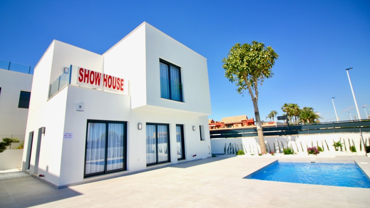 Hus i San Pedro del Pinatar, Murcia, Spanien 3 sovrum, 149 kvm. Nr. 23301