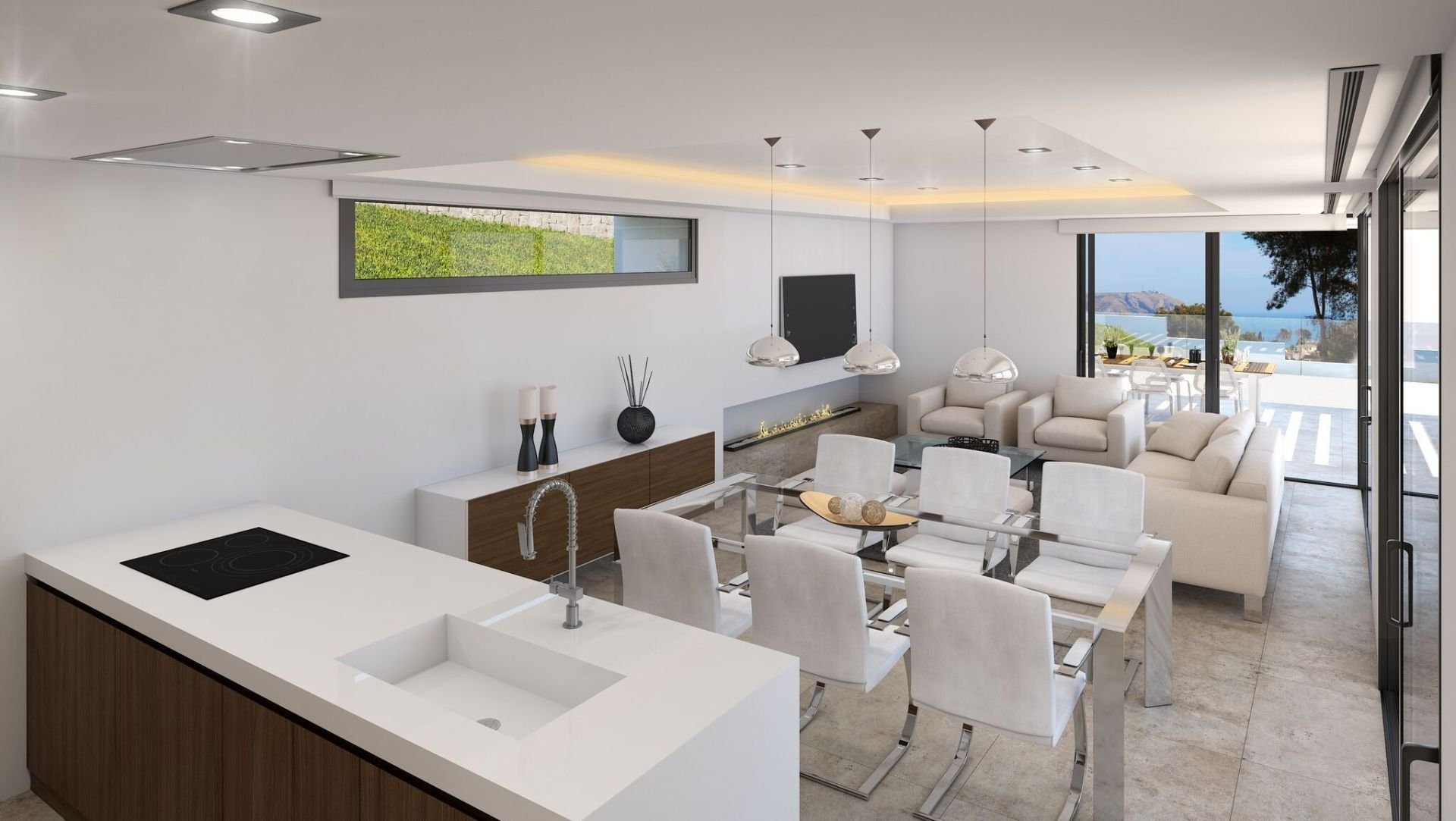 Villa i Javea, Alicante, Spanien 4 sovrum, 478 kvm. Nr. 95556