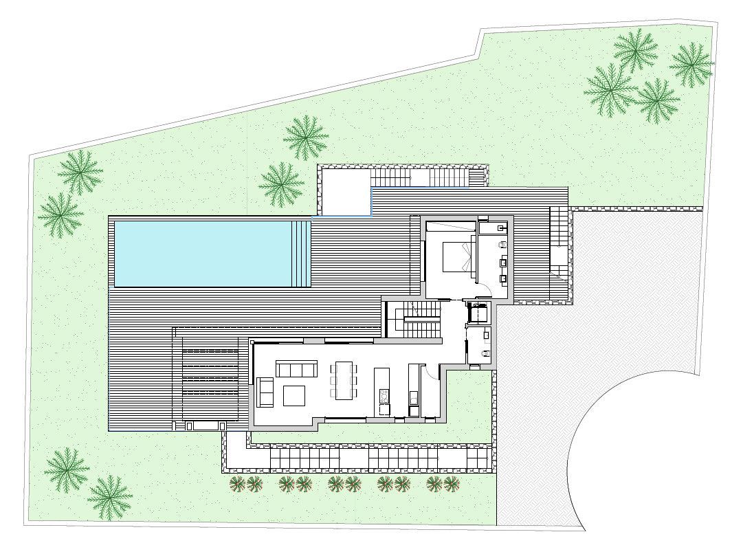 Villa i Javea, Alicante, Spanien 4 sovrum, 478 kvm. Nr. 95556