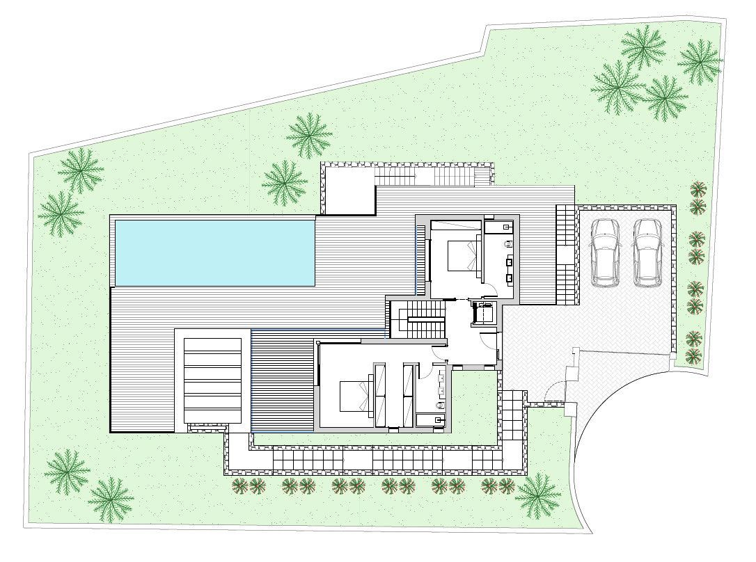 Villa i Javea, Alicante, Spanien 4 sovrum, 478 kvm. Nr. 95556