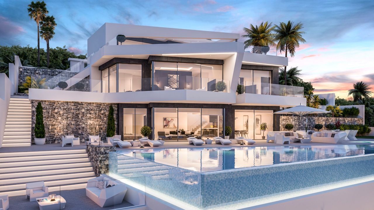 Villa Calpe, Alicante, Spānijā 4 istabas, 410 m2 Nr. 95562