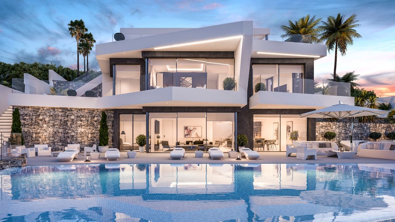 Villa Calpe, Alicante, Spānijā 4 istabas, 410 m2 Nr. 95562