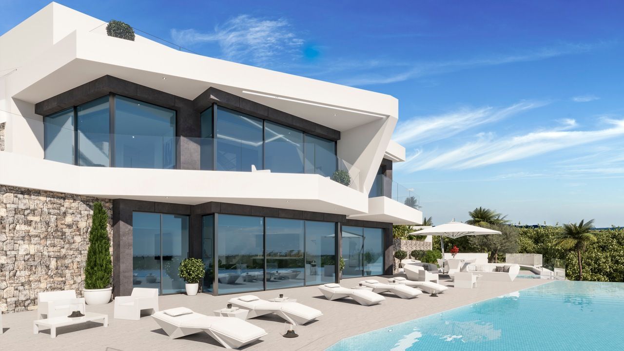Villa Calpe, Alicante, Spānijā 4 istabas, 410 m2 Nr. 95562