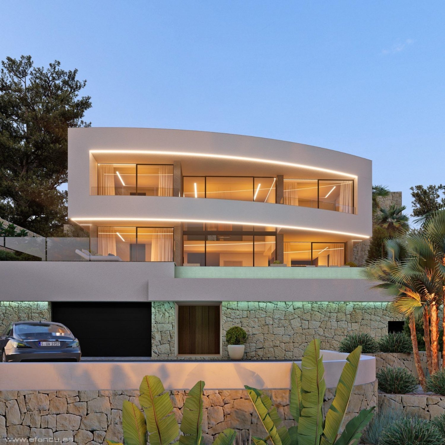 Villa in Calpe, Alicante, Spanien 4 Schlafzimmer, 335 m2 Nr. 111249