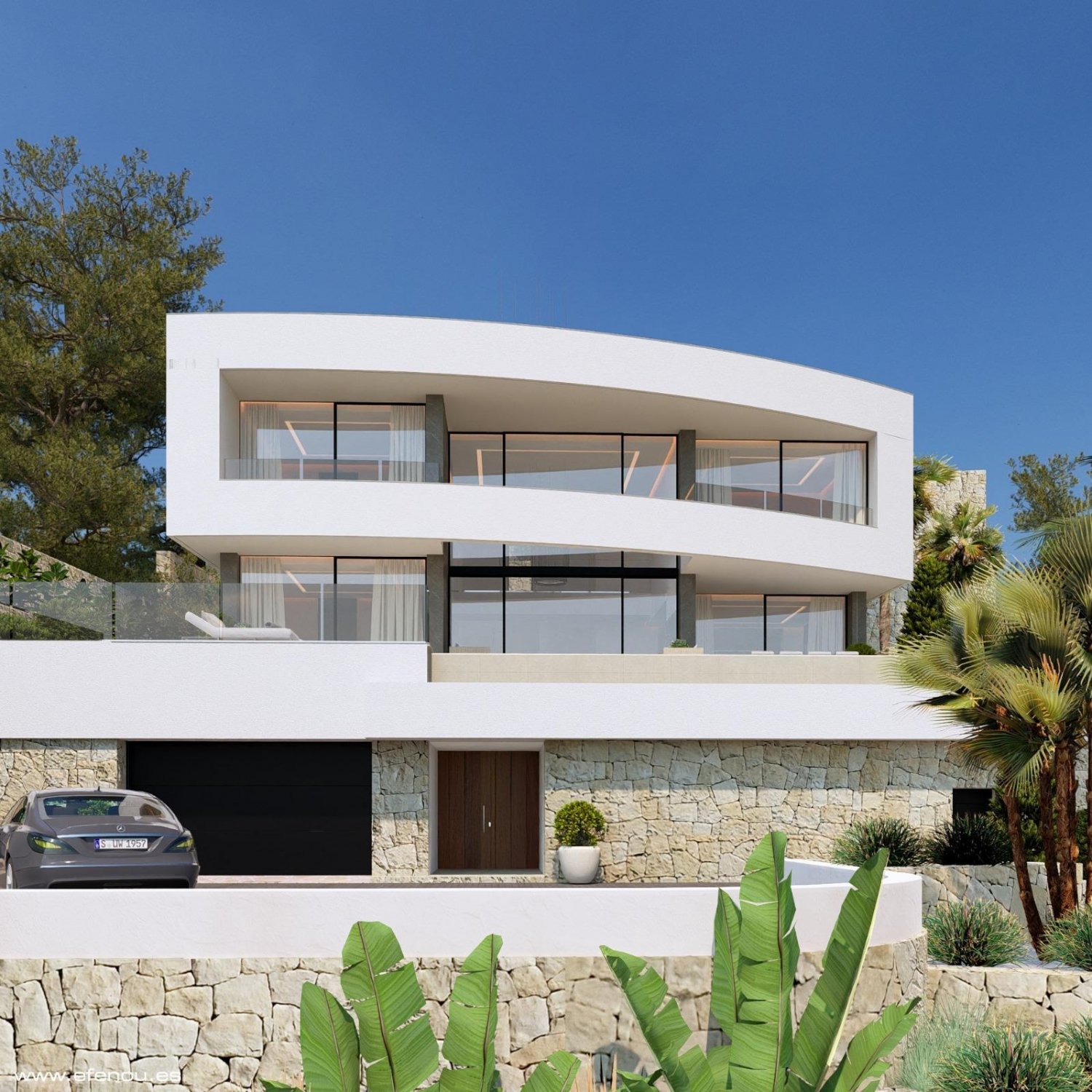 Villa in Calpe, Alicante, Spanien 4 Schlafzimmer, 335 m2 Nr. 111249