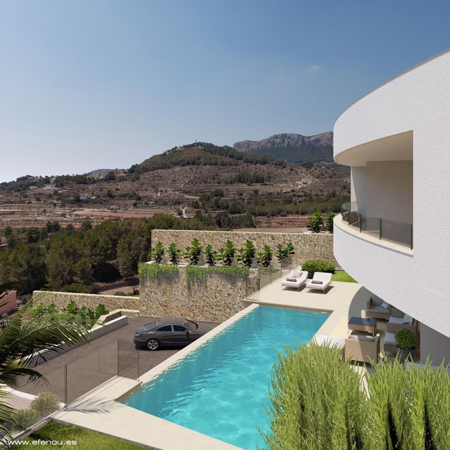 Villa in Calpe, Alicante, Spanien 4 Schlafzimmer, 335 m2 Nr. 111249