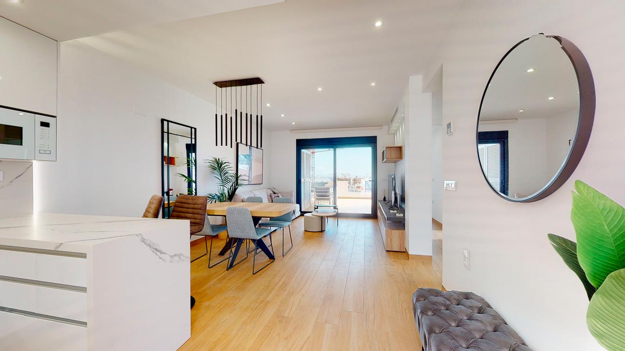 Apartment in Nueva Torrevieja, Alicante, Spain 2 bedrooms, 132 sq.m. No. 101619