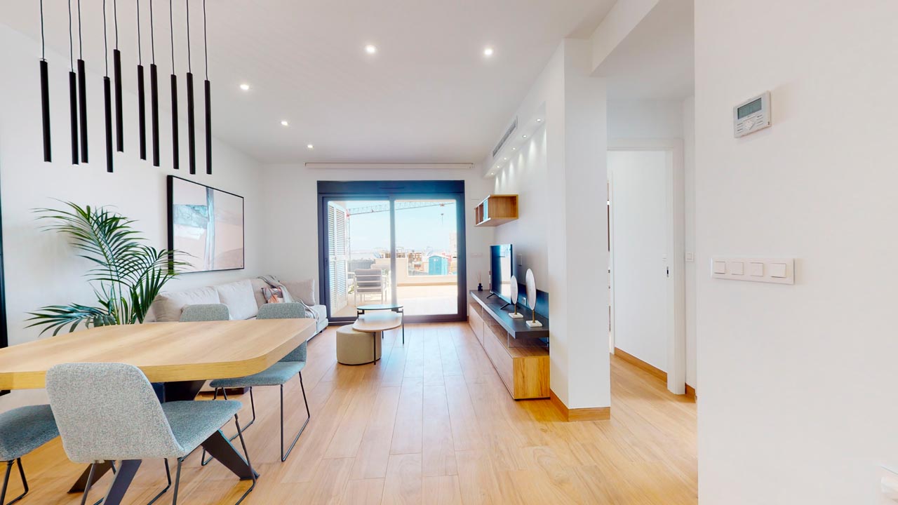 Apartment in Nueva Torrevieja, Alicante, Spain 2 bedrooms, 132 sq.m. No. 101619