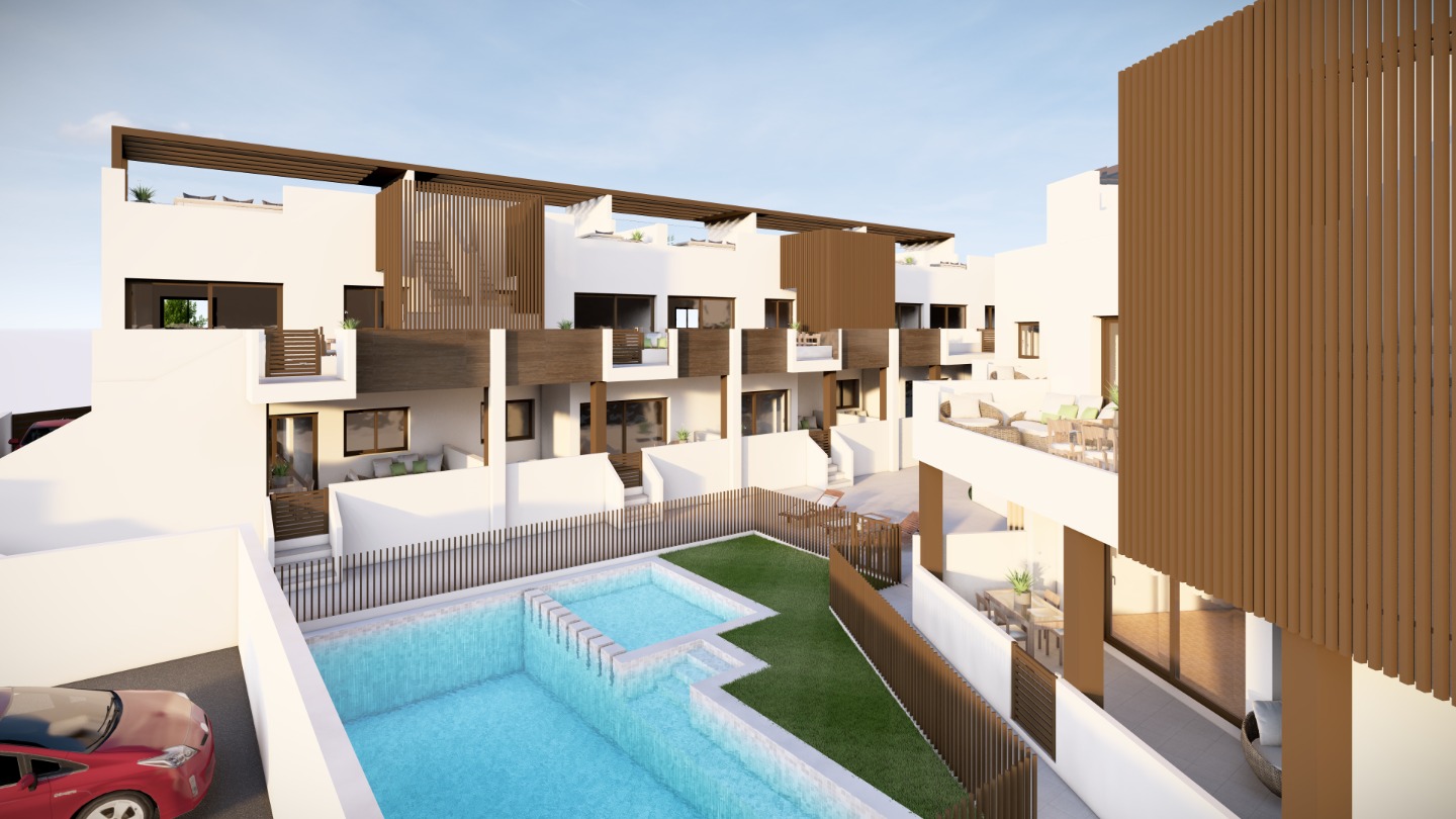 Wohnung in Pilar de la Horadada, Alicante, Spanien 3 Schlafzimmer, 96 m2 Nr. 99305