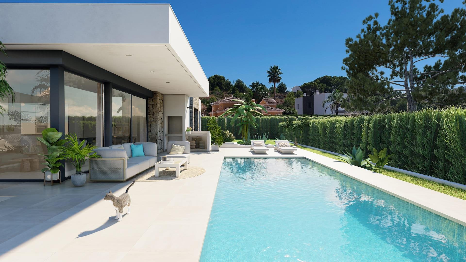 Villa in Calpe, Alicante, Spain 4 bedrooms, 453 sq.m. No. 88952
