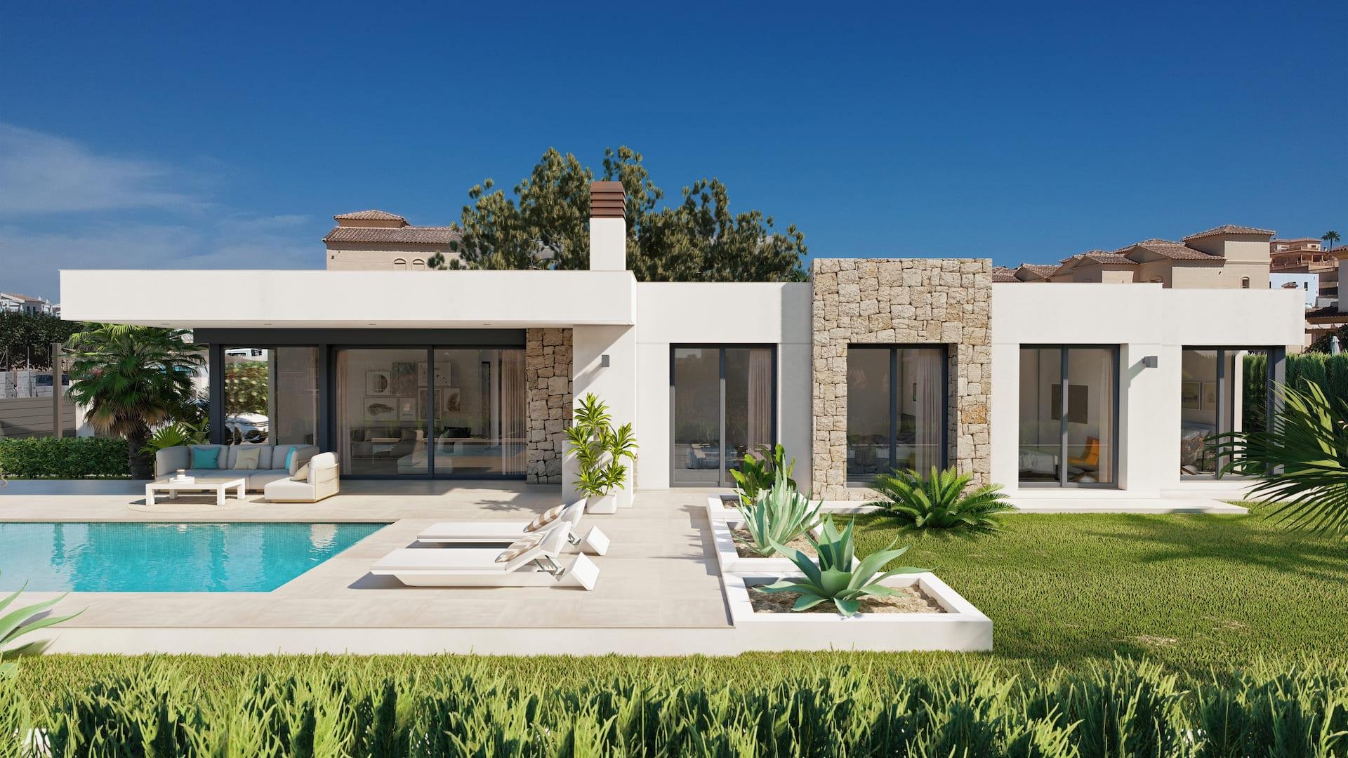 Villa in Calpe, Alicante, Spain 4 bedrooms, 453 sq.m. No. 88952