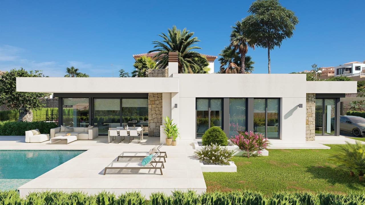 Willa w Calpe, Alicante, Hiszpania 3 sypialnie, 448 mkw. nr 88951