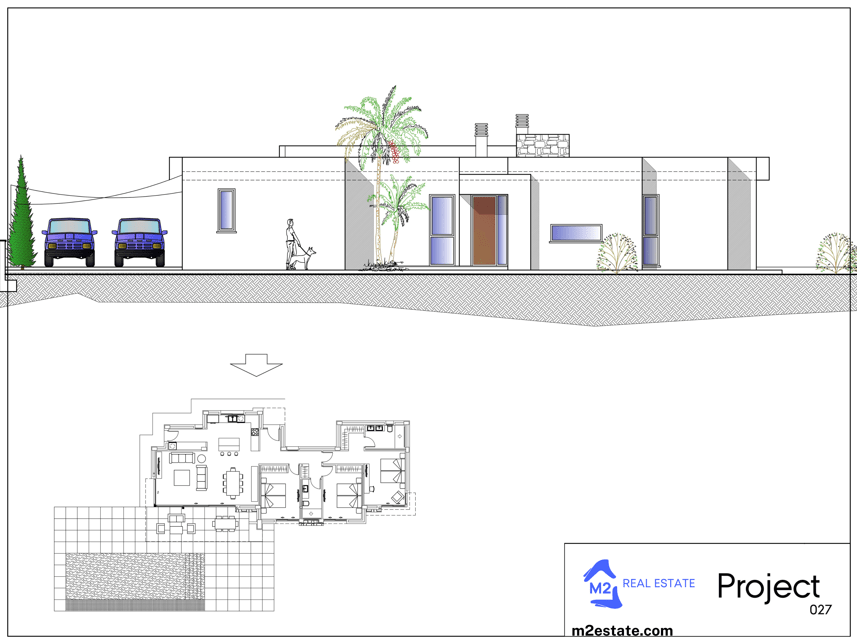 Willa w Calpe, Alicante, Hiszpania 3 sypialnie, 448 mkw. nr 88951