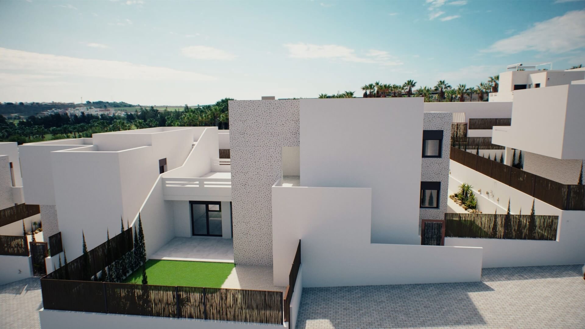 Hus i Dinant, Algorfa, Alicante, Spanien 2 sovrum, 71 kvm. Nr. 91317