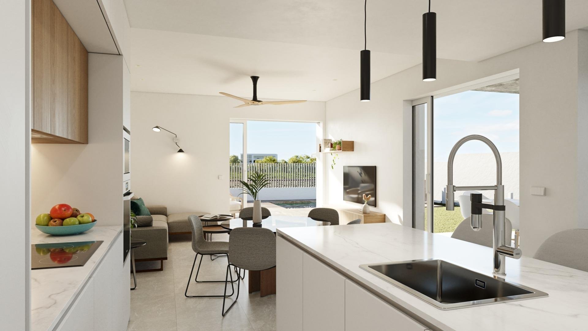 Villa Santiago de la Ribera, Murcia, Spānijā 3 istabas, 107 m2 Nr. 111380