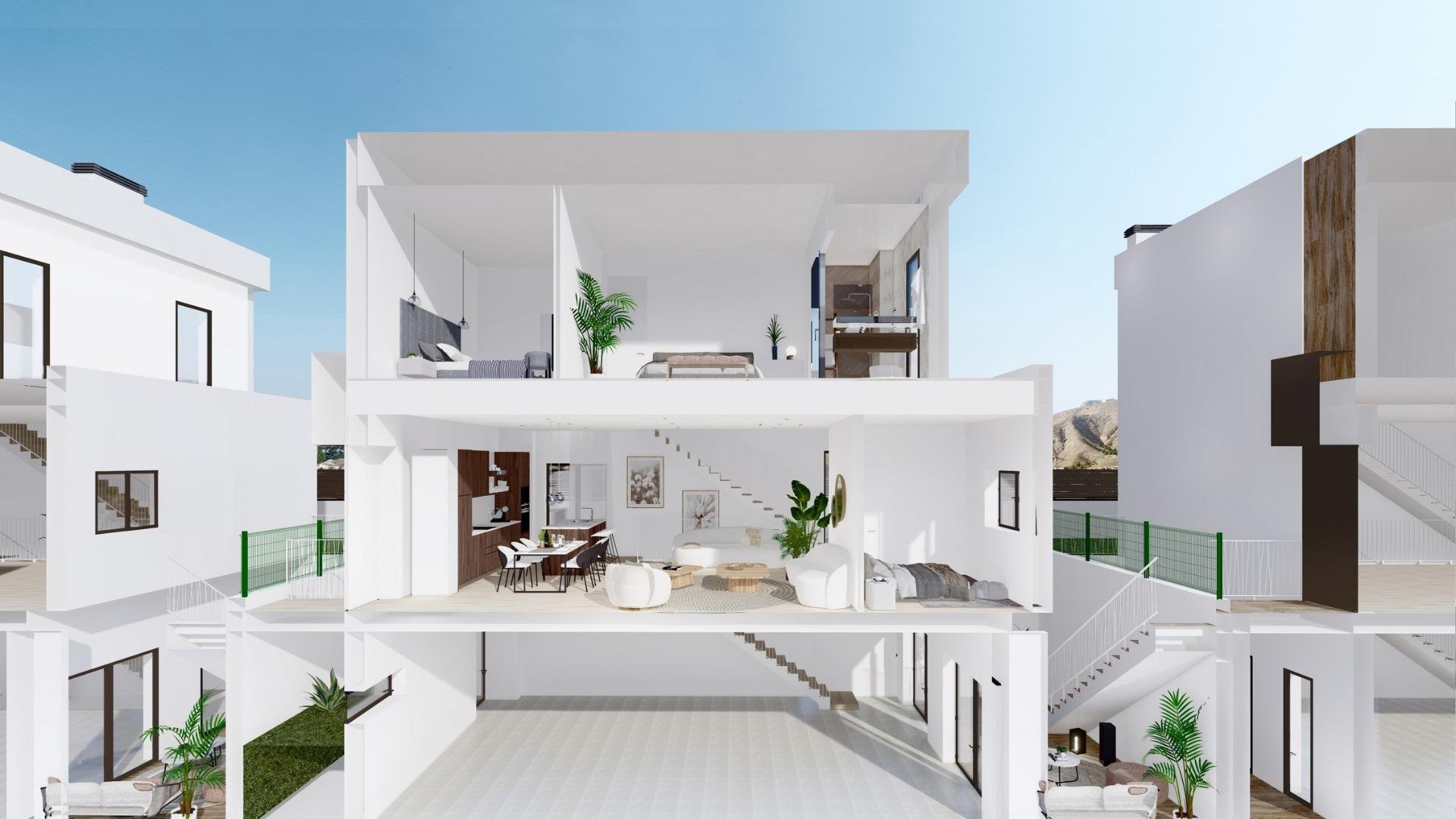 Villa à Finestrat, Alicante, Espagne 3 chambres, 167 m2 No. 111385