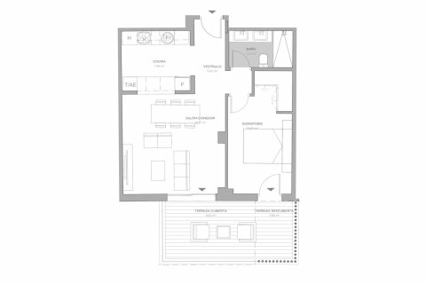 Apartment in La Reserva de El Limonar, El Limonar, Malaga, Spain 1 bedroom, 48 sq.m. No. 93669