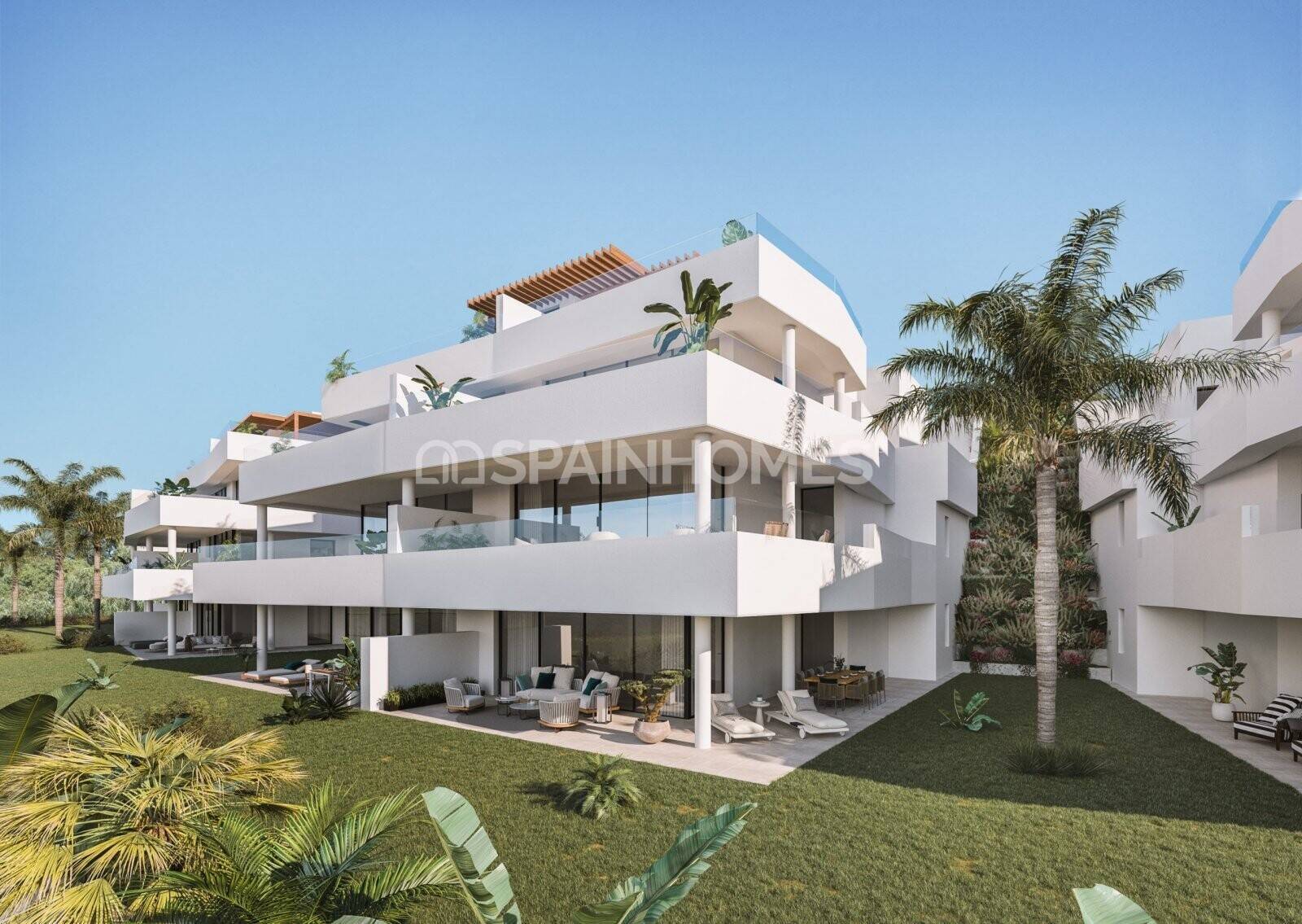 Apartament w Estepona, Malaga, Hiszpania 3 sypialnie, 110 mkw. nr 100487