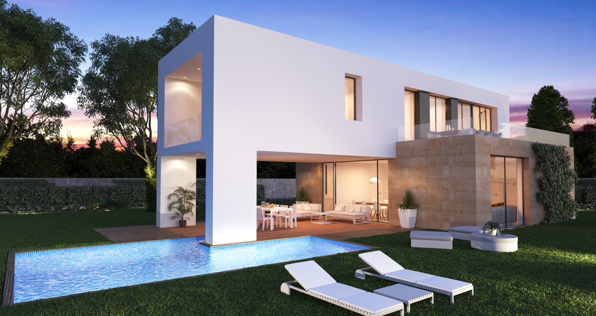 Villa i Javea, Alicante, Spanien 3 sovrum, 160 kvm. Nr. 90744