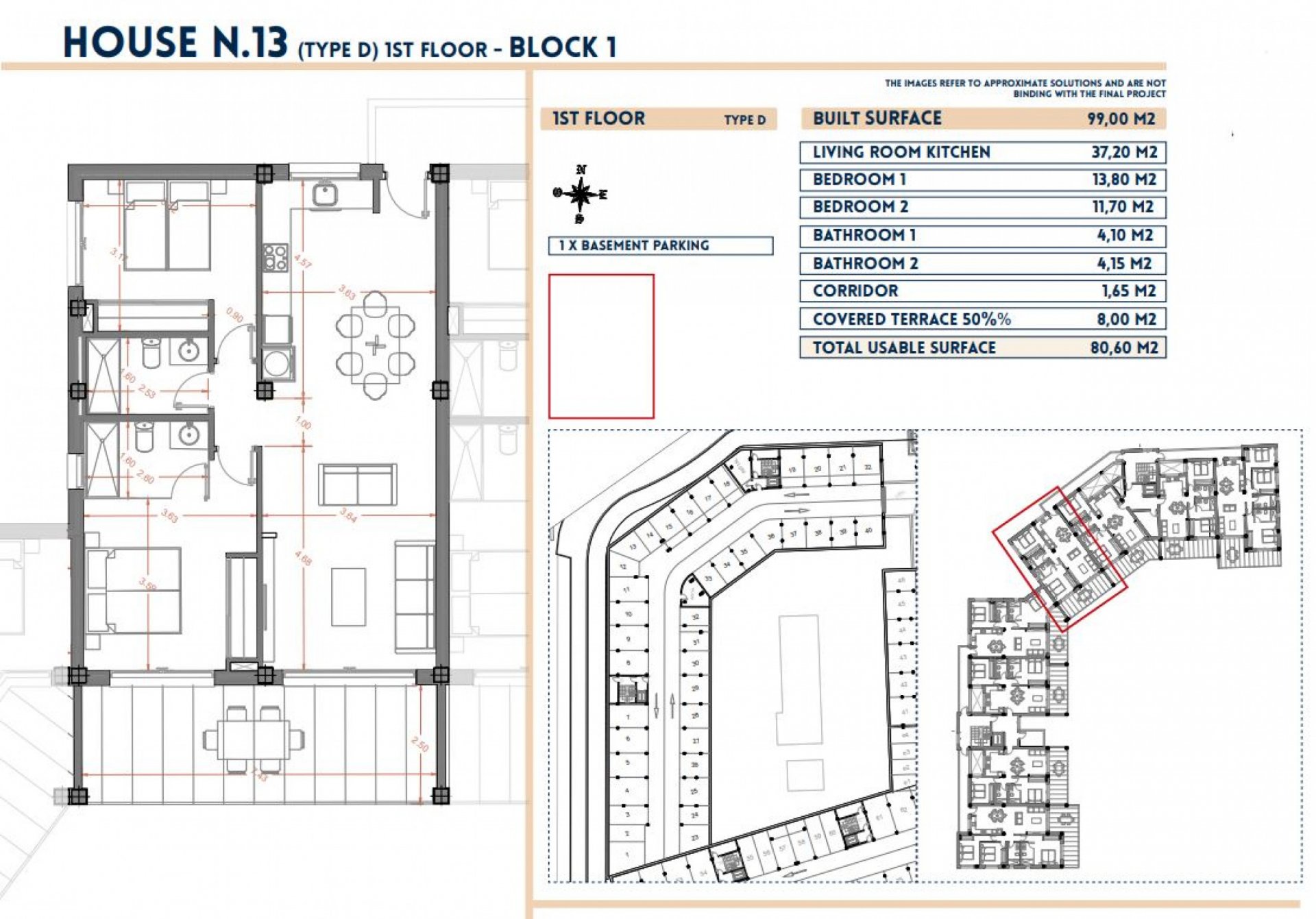 Apartament w Los Alcazares, Murcia, Hiszpania 2 sypialnie, 99 mkw. nr 84354
