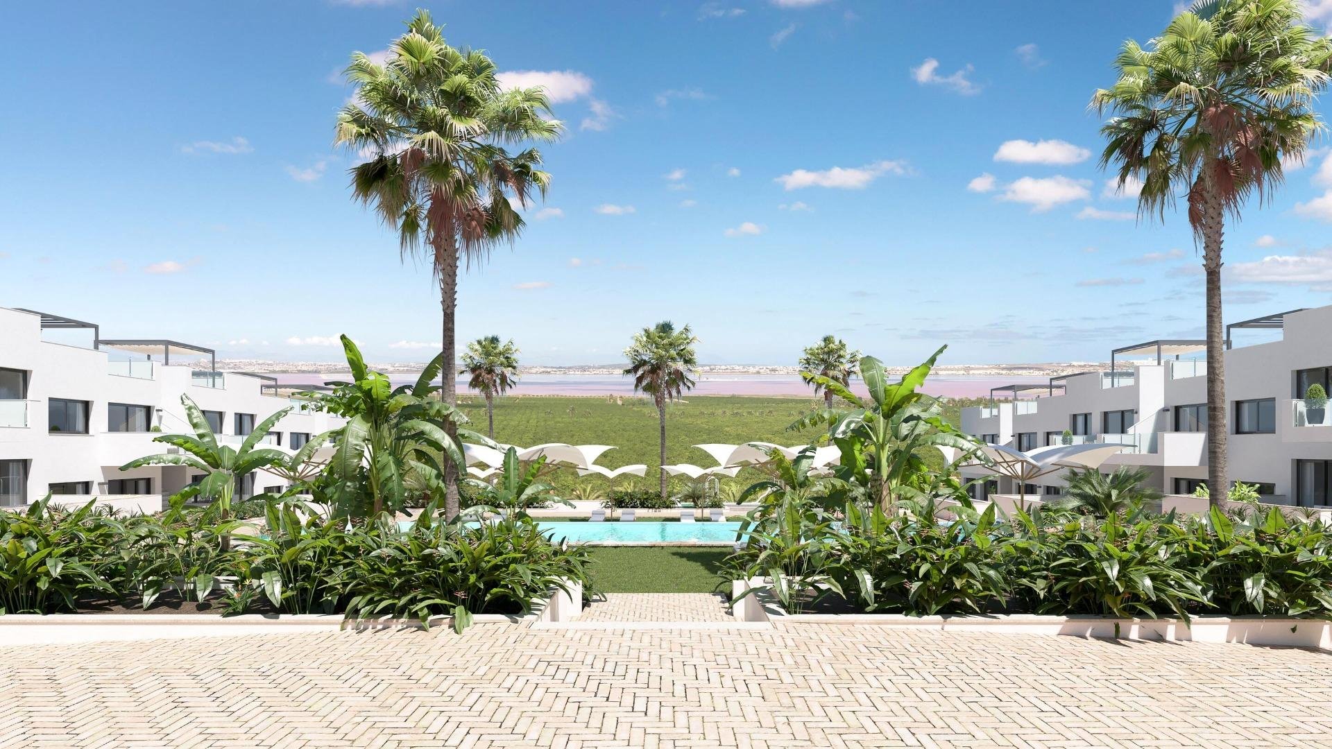 Bungalow i Los Balcones, Alicante, Spanien 3 sovrum, 69 kvm. Nr. 94796