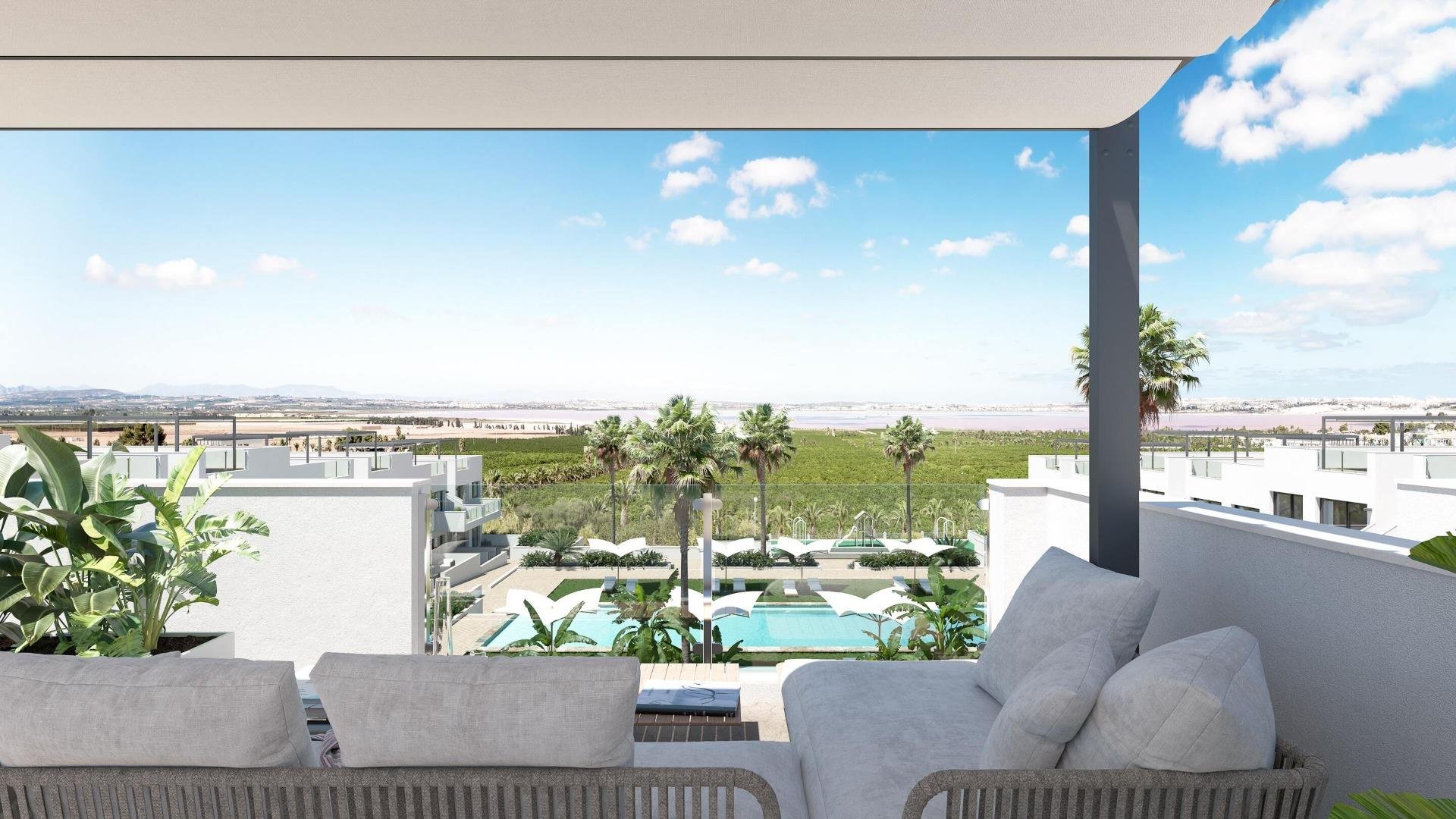 Bungalow i Los Balcones, Alicante, Spanien 3 sovrum, 69 kvm. Nr. 94796