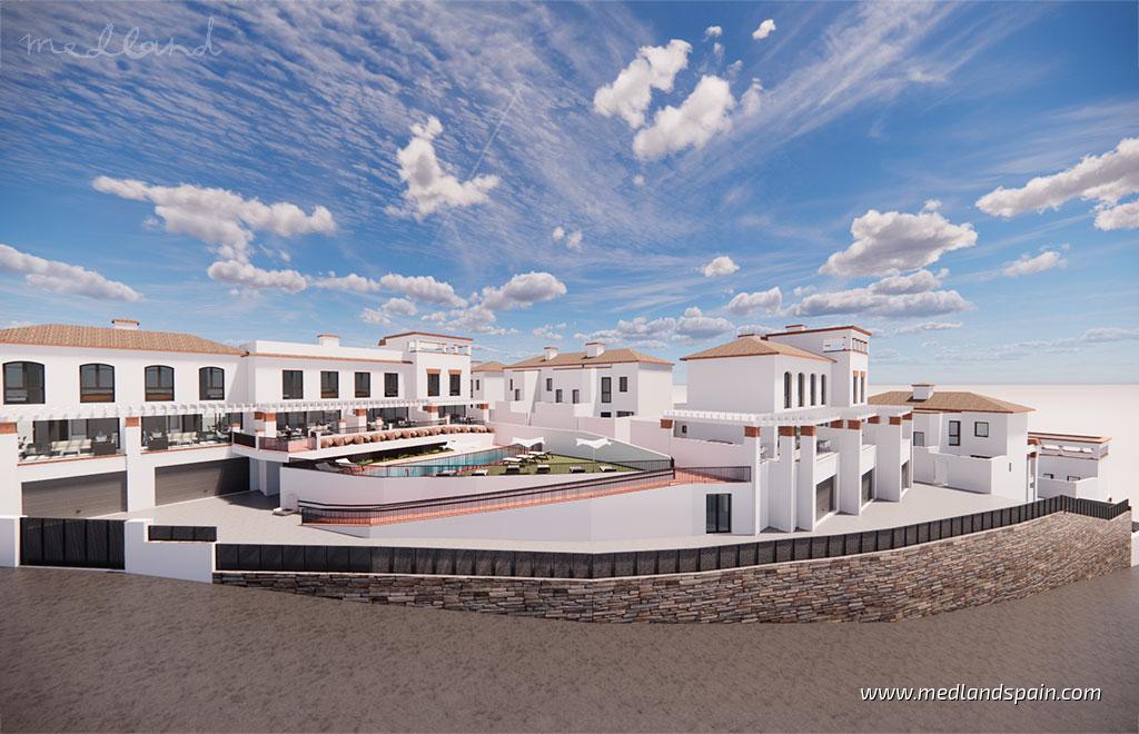 Villetta a schiera a Torrox, Malaga, Spagna 2 camere da letto, 137.9 mq. N° 108752