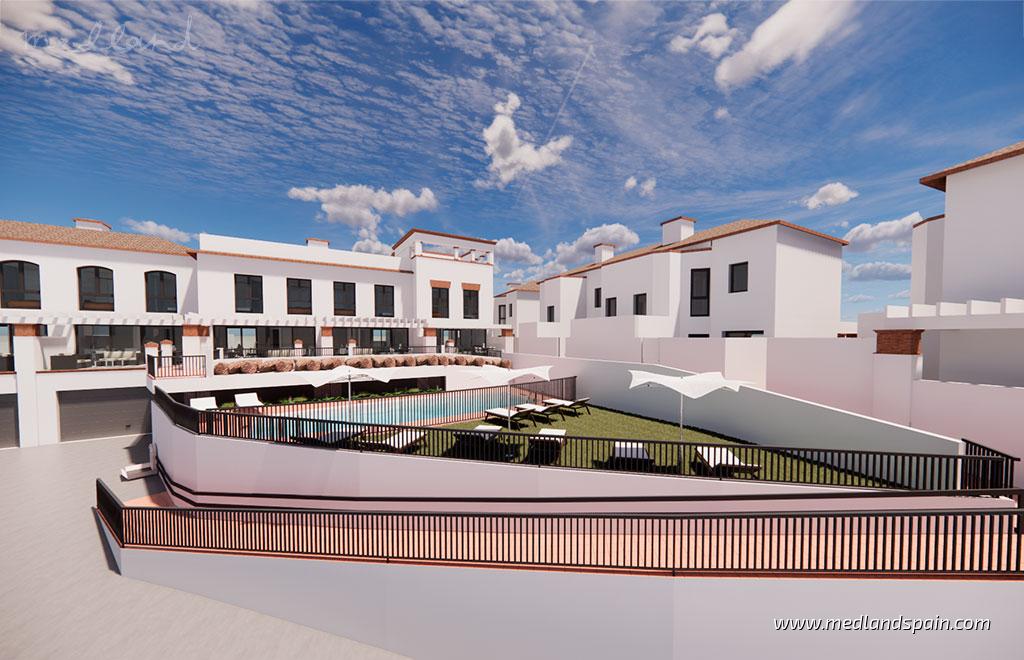 Villetta a schiera a Torrox, Malaga, Spagna 2 camere da letto, 137.9 mq. N° 108752