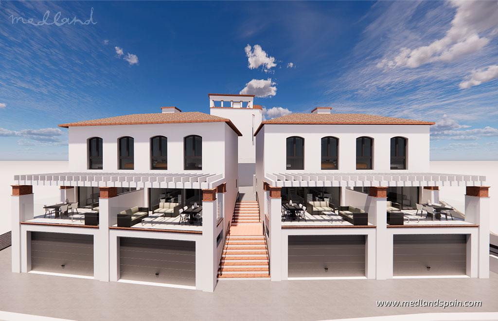Villetta a schiera a Torrox, Malaga, Spagna 2 camere da letto, 137.9 mq. N° 108752