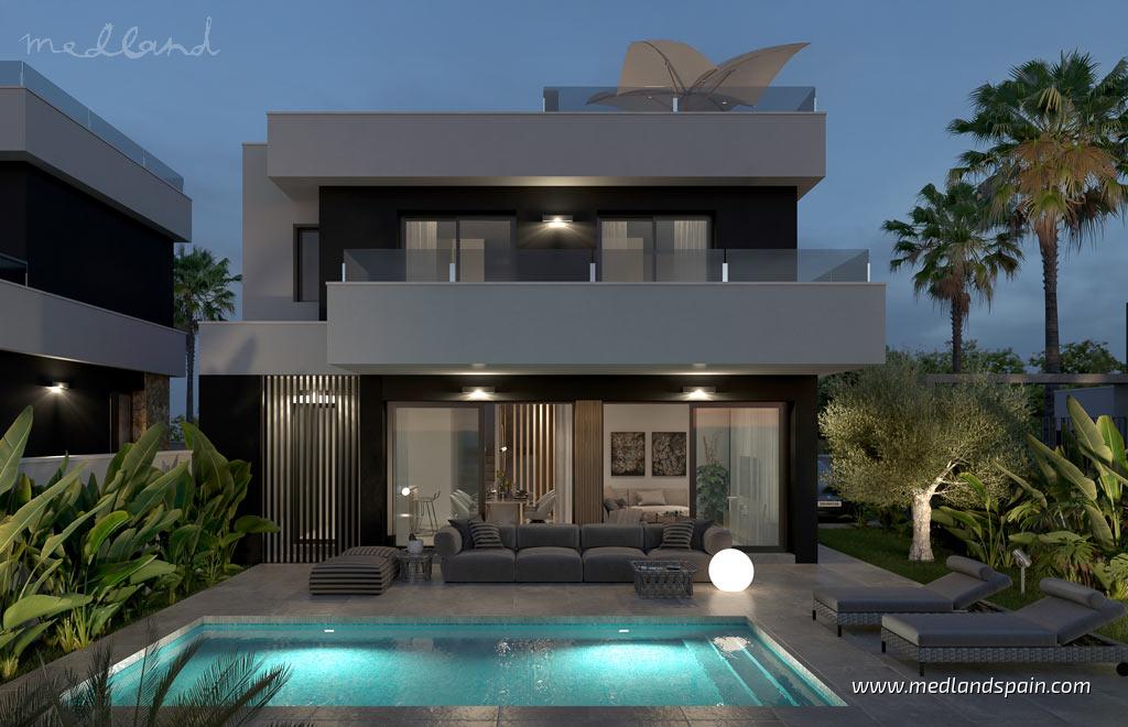 Villa in Rojales, Alicante, Spanien 3 Schlafzimmer, 123 m2 Nr. 108748