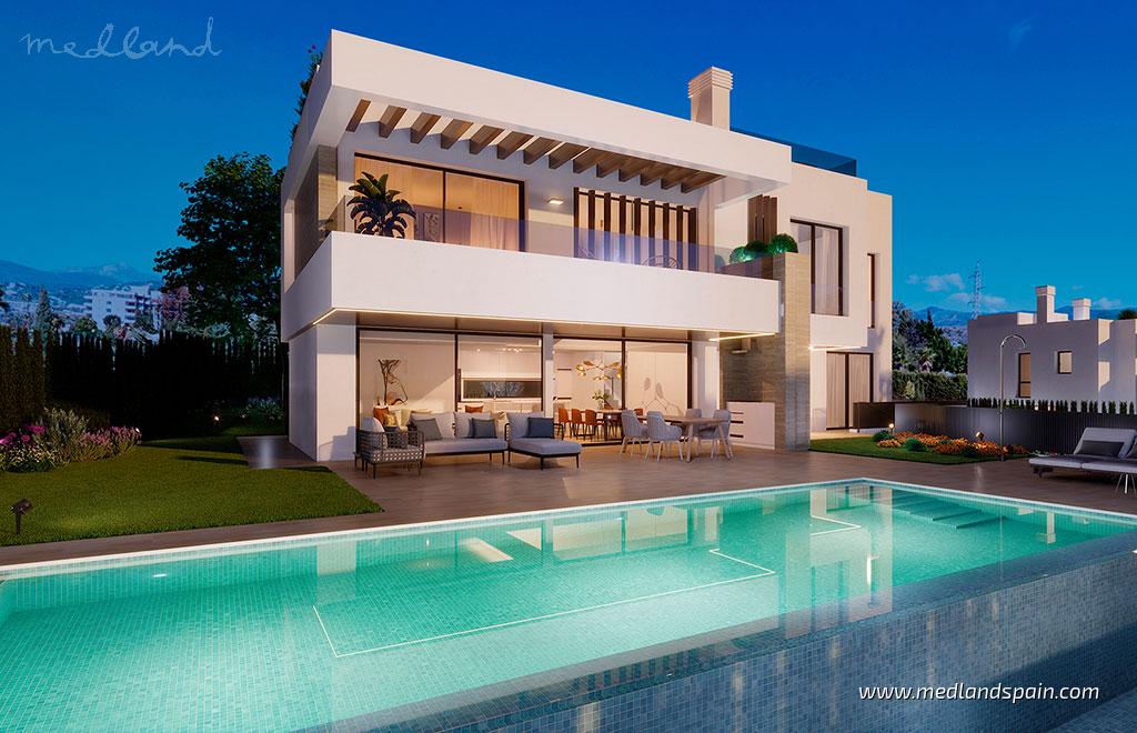 Villa Estepona, Malaga, Spānijā 4 istabas, 656 m2 Nr. 108746