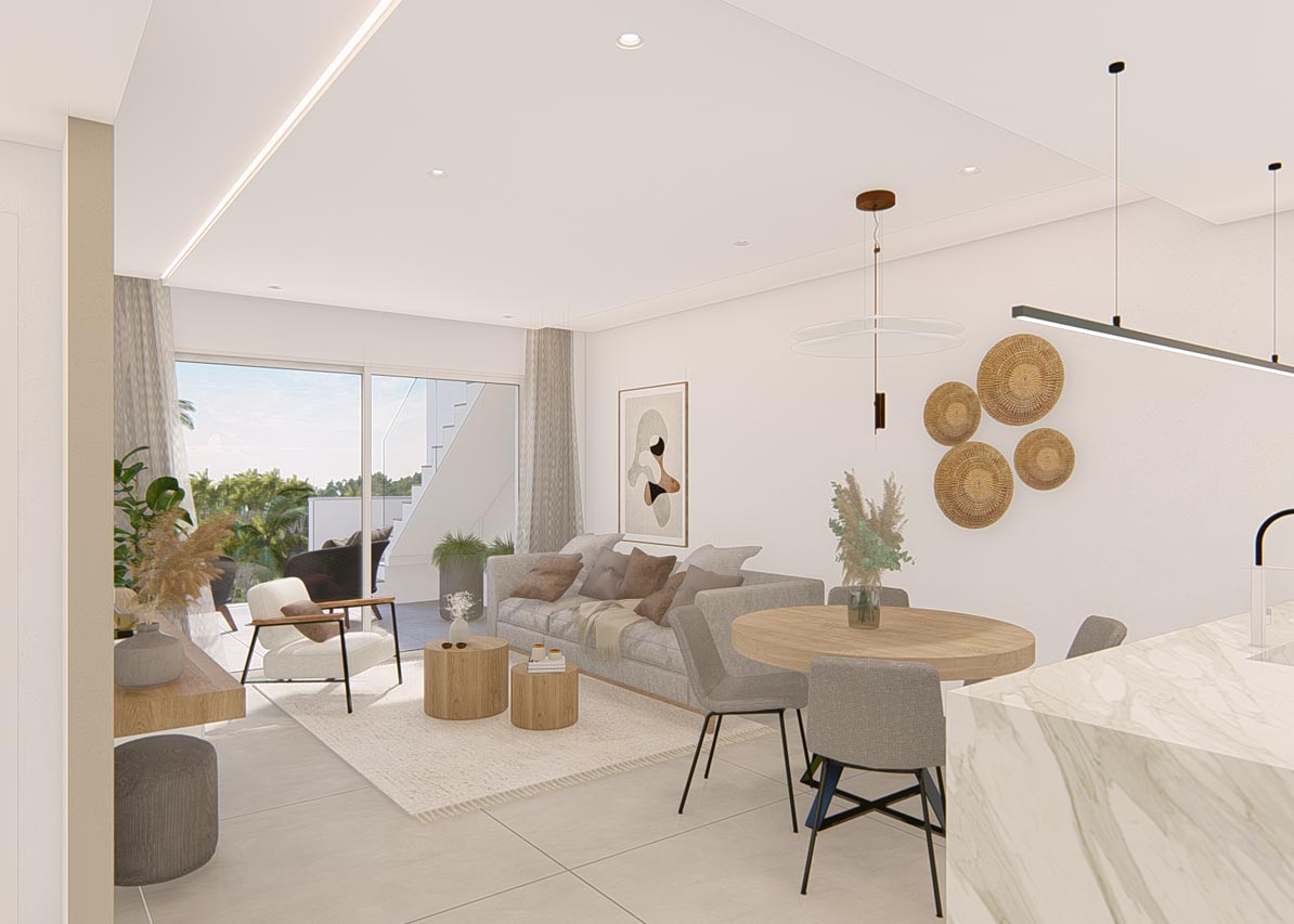 Apartment in Guardamar del Segura, Alicante, Spain 2 bedrooms, 79 sq.m. No. 101561