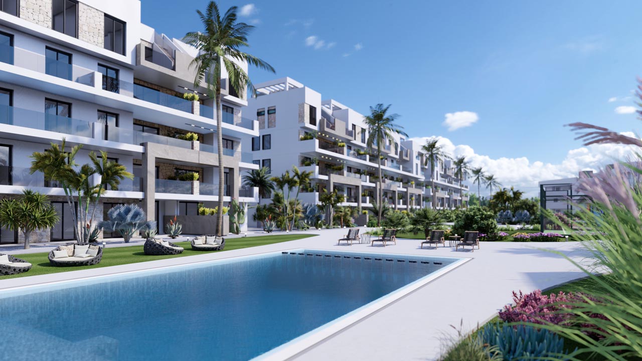 Apartment in Guardamar del Segura, Alicante, Spain 2 bedrooms, 79 sq.m. No. 101561