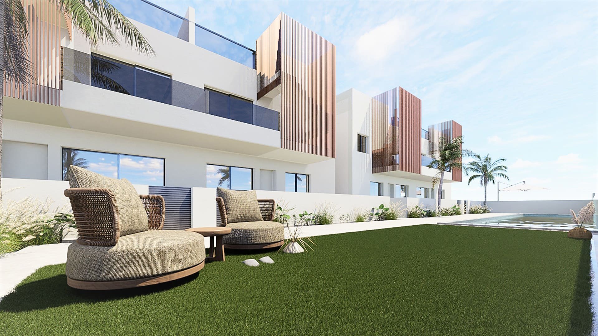 Takvåning i Green Garden Residential III, Pilar de la Horadada, Alicante, Spanien 2 sovrum, 67.57 kvm. Nr. 91308