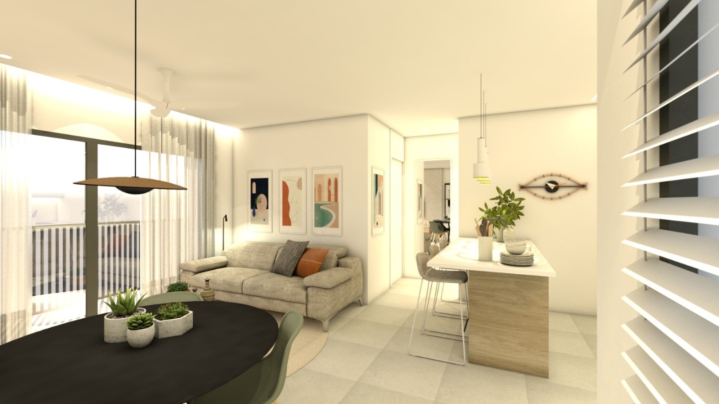Wohnung in Santiago de la Ribera, Murcia, Spanien 2 Schlafzimmer, 76 m2 Nr. 96626