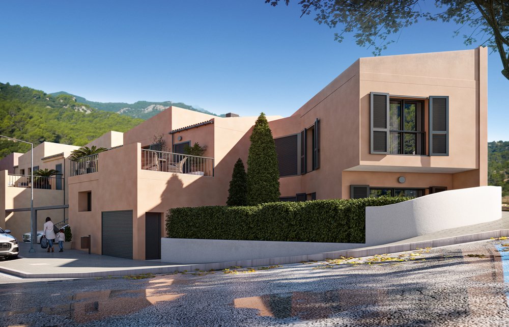 Casa adosada en Esporles, Mallorca, España 3 dormitorios, 149 m2 No. 103832